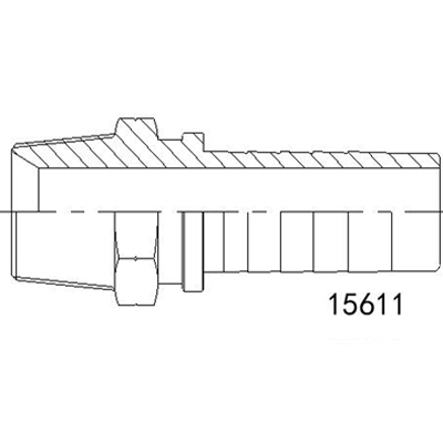 NPT布錐管外螺紋15611系列